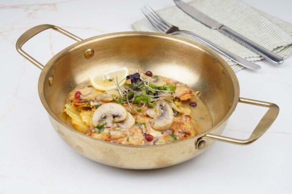 SLICES CHICKEN WITH POTATOES LEMON & GARLIC - Image 1